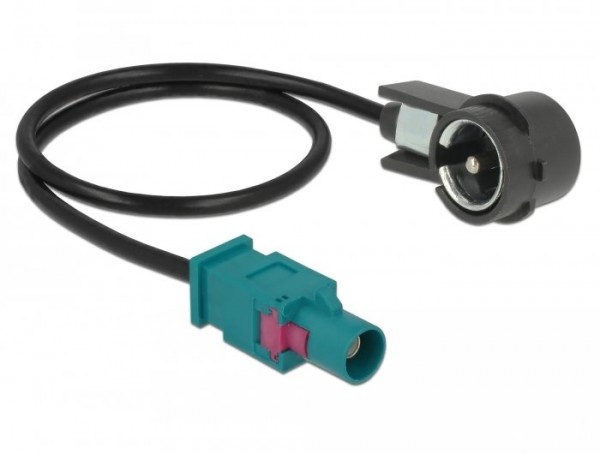 Câble adaptateur antenne voiture Fakra Z (v) - ISO (v) 30cm