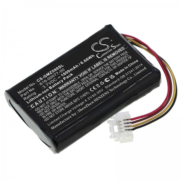 battery for Garmin zumo 590LM